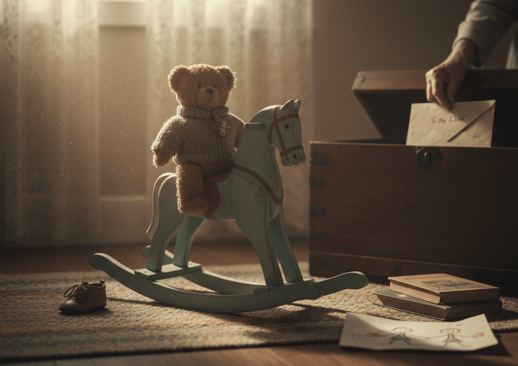 Quiet moments kept for a child you love from afar